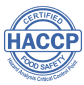 HACCP certified for food safety